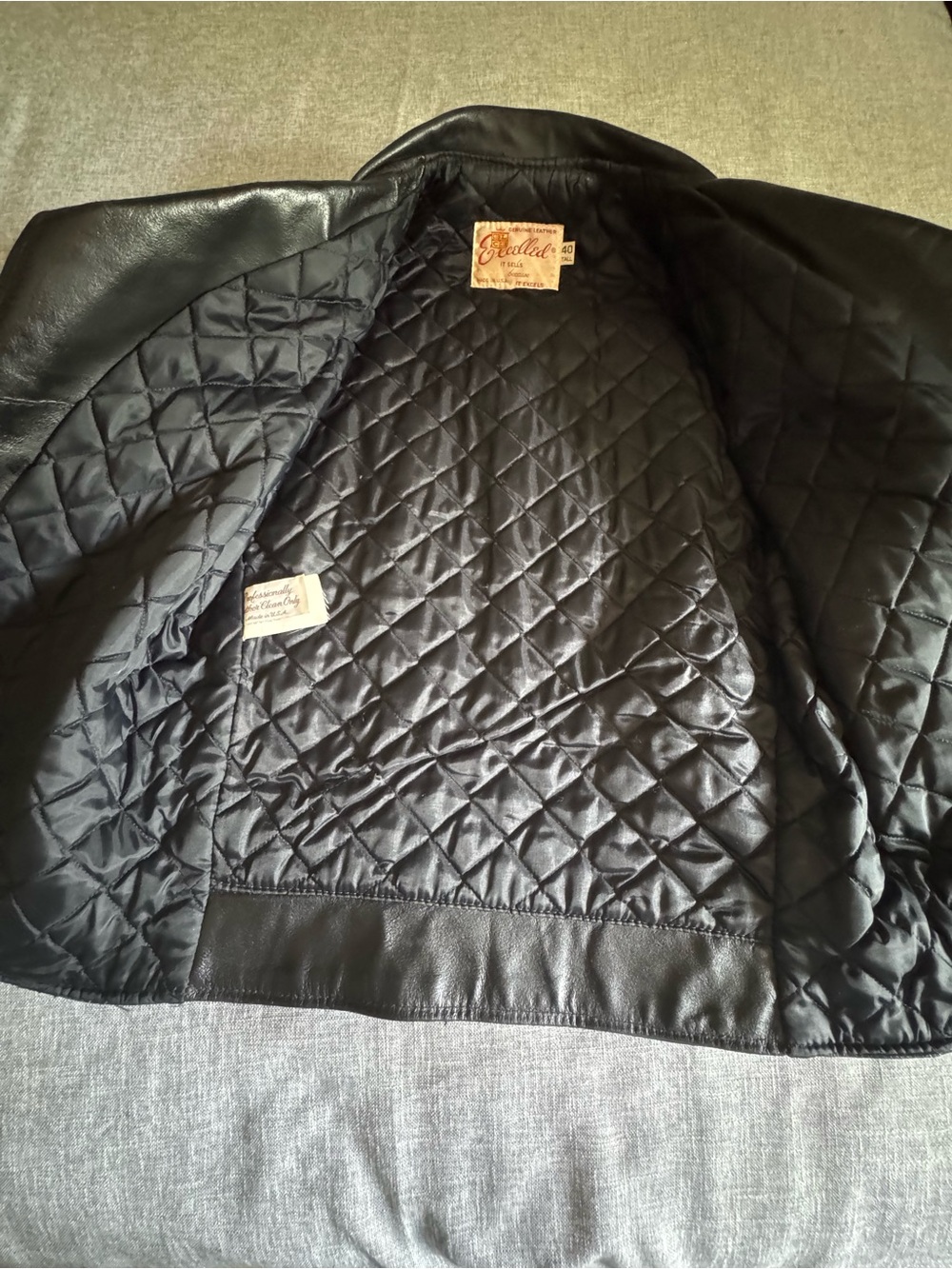 Vintage Excelled Leather Motorcycle Jacket - Picture 10 of 16